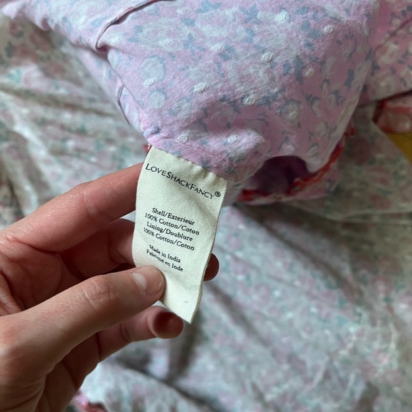 Loveshackfancy Ren Dress in Strawberry Melange Size Medium - Picture 13 of 16